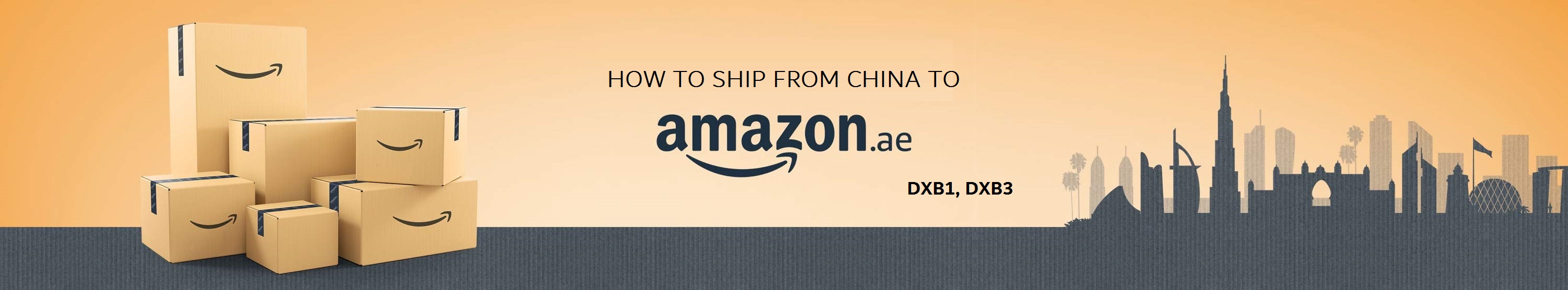 shipping from China to Amazaon FBA warehouse in Dubai